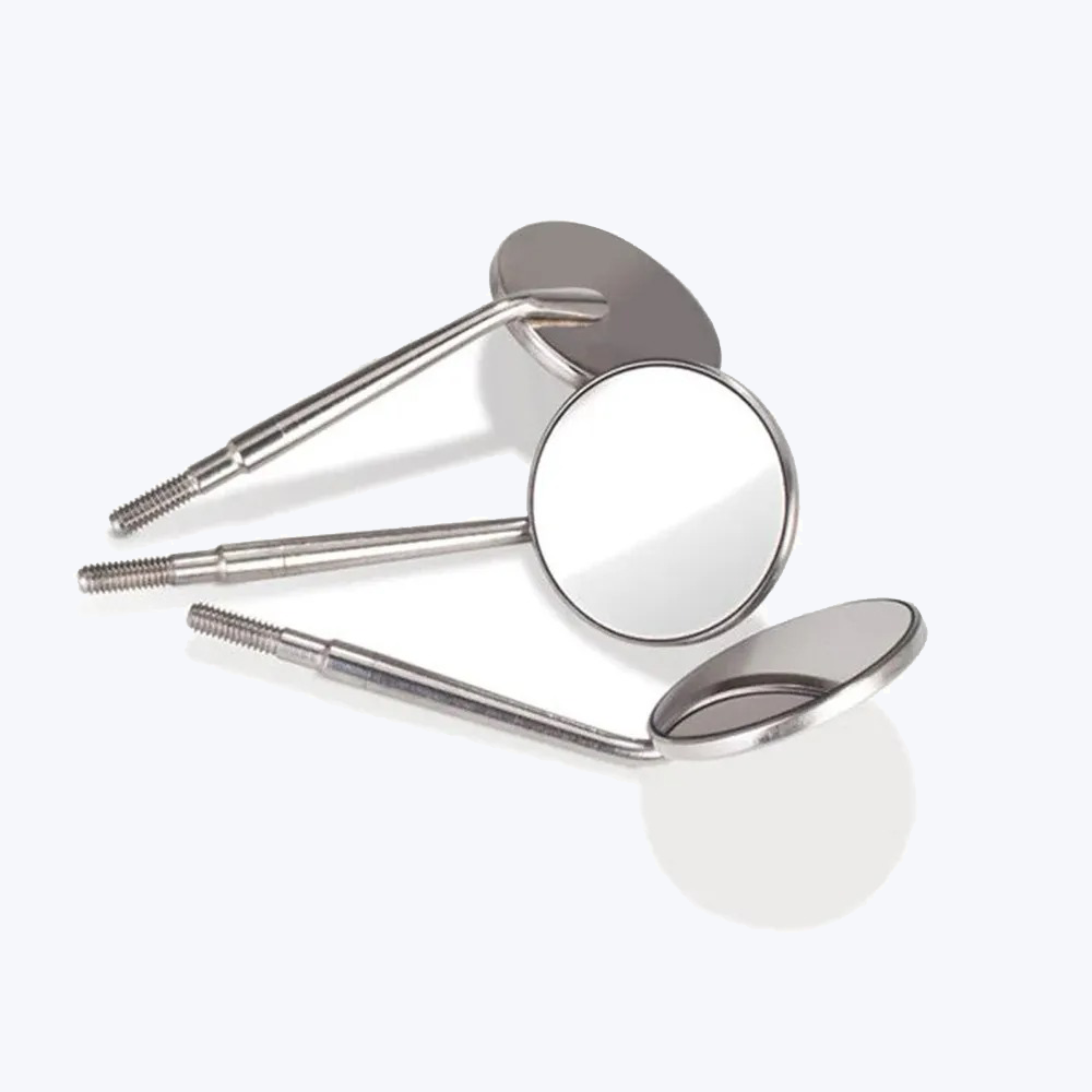 Oracraft Plain Mouth Mirror Tops Set Of 12 - MMTP5